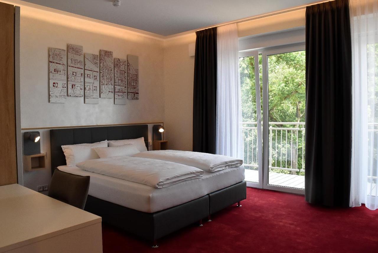 Hotel Am Waldkasino Erfurt Bagian luar foto