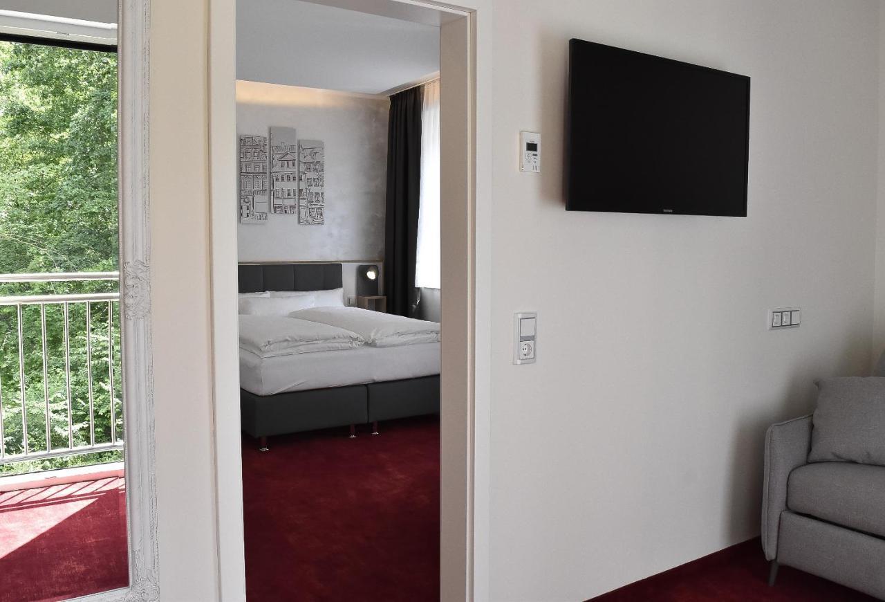 Hotel Am Waldkasino Erfurt Bagian luar foto